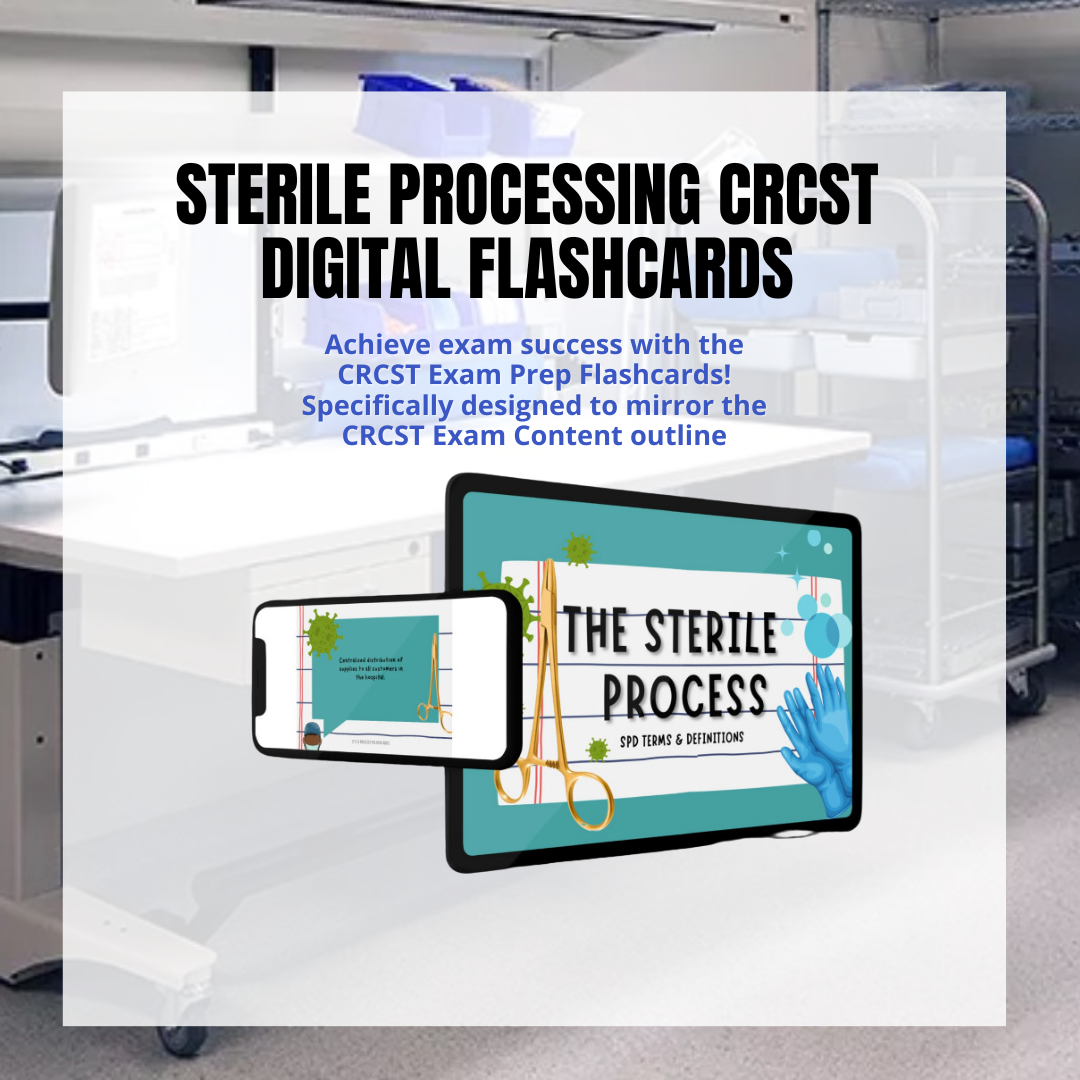 8th Edition CRCST Exam Prep Flashcards | The Sterile Process